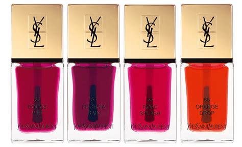 yves saint laurent pop water recensione|Yves Saint Laurent La Laque Couture Pop Water in Rose Splash.